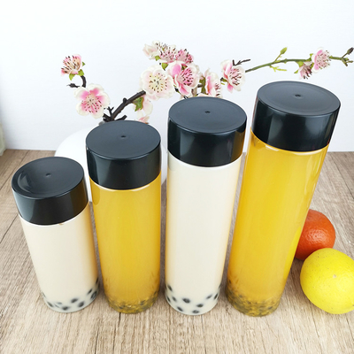 লম্বা এবং সরু 0.5L স্ক্রু ক্যাপ জার খাদ্য গ্রেড ক্যাপ সহ খালি পাত্রে