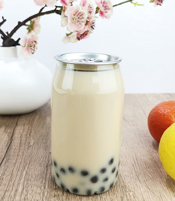 330ml প্লাস্টিক সহজ খোলা ক্যান পরিষ্কার প্লাস্টিক স্টোরেজ পাত্রে লোশন