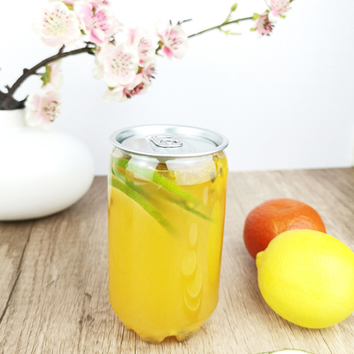 স্ন্যাপ ঢাকনা স্মুদি সহ 350ml স্বচ্ছ স্টোরেজ ধারক