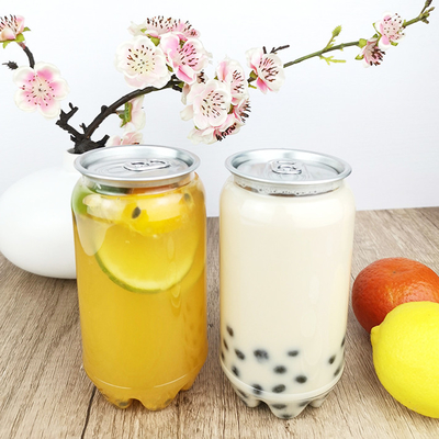 450ml পরিষ্কার সহজ খোলা ক্যান ডায়মন্ড আকৃতির খালি খাদ্য পাত্রে শুকনো খাবার