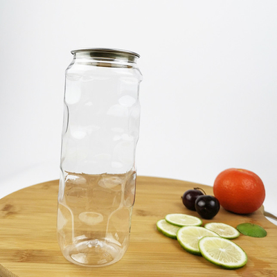 চা দুধ প্লাস্টিক 0.5L খাদ্য কন্টেইনার জার সহজ টান কভার সঙ্গে