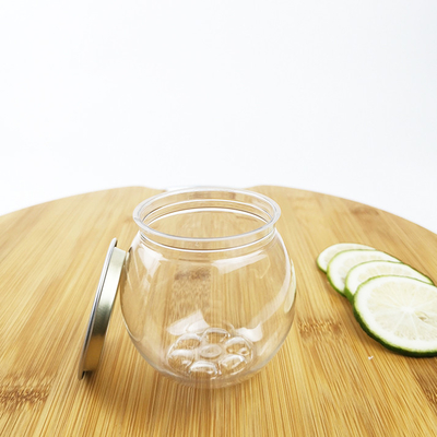 অ্যালুমিনিয়াম ইজি পুল কভার সহ 210ml ফুড কন্টেইনার জার শস্য মটরশুটি বাদাম সংরক্ষণ