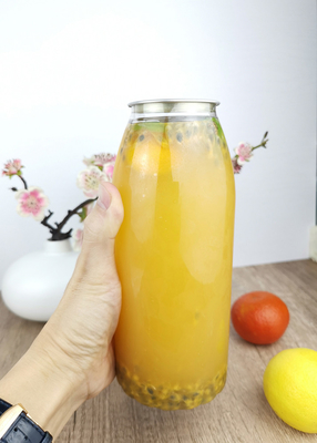 চায়ের জন্য 1000ml ডিসপোজেবল ড্রিংকিং বোতল ফুড গ্রেড