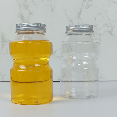 0.5L ফুড গ্রেড PET প্লাস্টিকের বোতল ক্যাপস রিং বালতি আকৃতির জুস দুধ