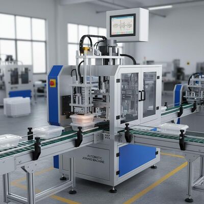 200360550mm স্বয়ংক্রিয় জয়েনিং মেশিন সিলিং স্পিড 2s সহ কন্টেইনার অ্যাসেম্বলি লাইনে পারফরম্যান্স প্রদান করে
